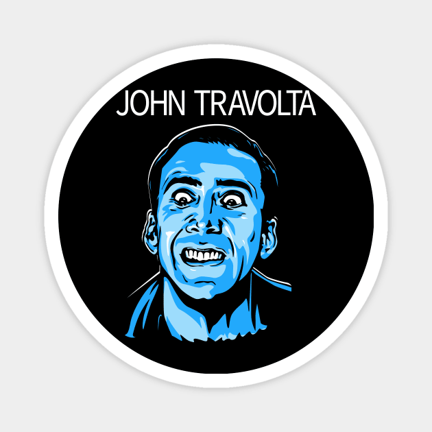 John Travolta Magnet by CoDDesigns